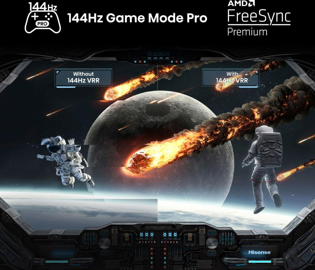 EAN 6942351402802 - Hisense 55E77NQ PRO 139,7 cm (55") 4K Ultra HD Smart TV Wifi Negro 450 cd / m² imagen 6