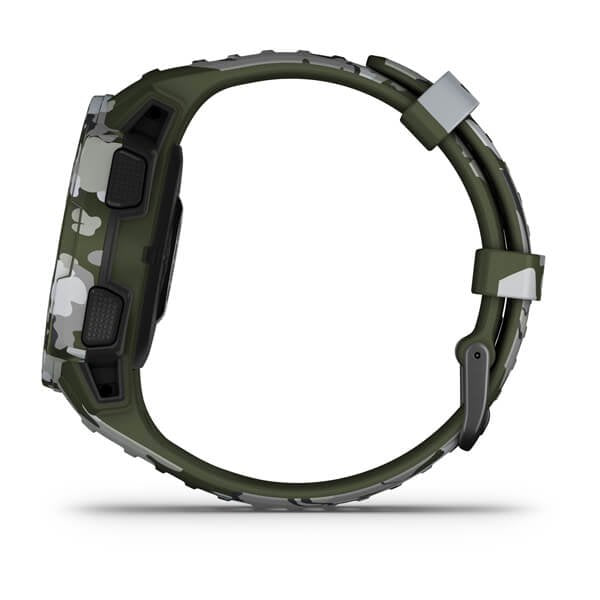 Reloj Deportivo Con Gps Garmin Instinct Solar Camo Militar Pantalla 23*23mm Carga Solar Frec Cardiaca Pulsioximetro Notific. -Caja Reforzada