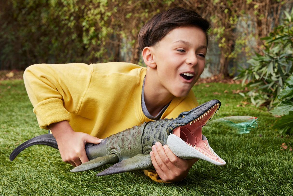 Mattel Jurassic World Rebirth Bite'N Blast Mosasaurus Jch00