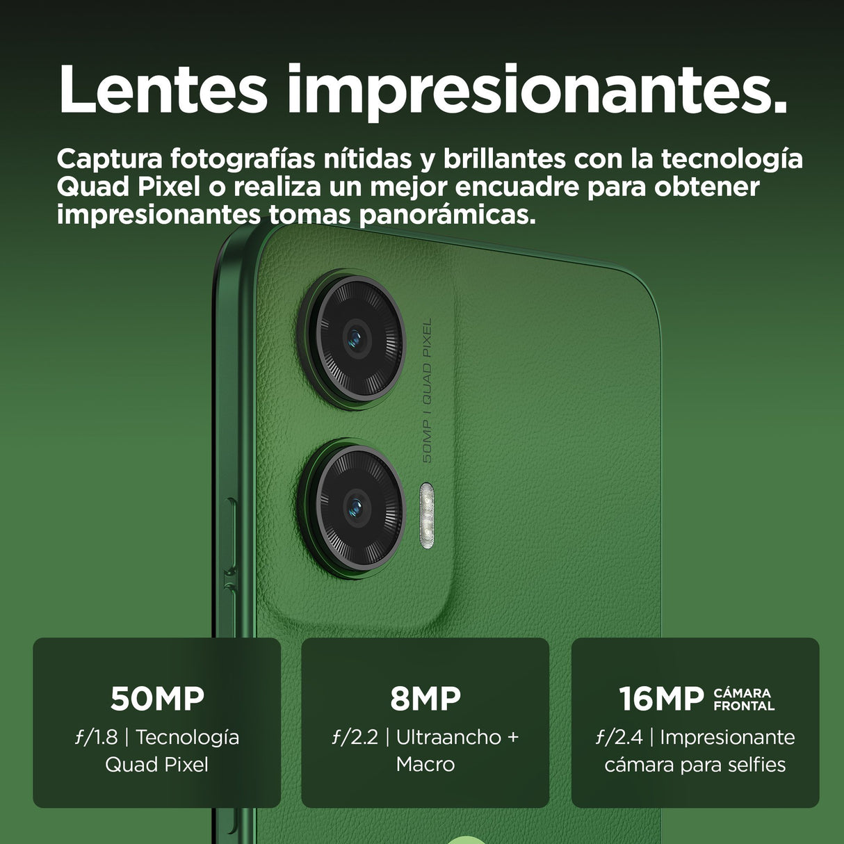 EAN 0840023269165 - Motorola moto g35 5G 17,1 cm (6.72") SIM doble Android 14 USB Tipo C 4 GB 128 GB 5000 mAh Verde imagen 6