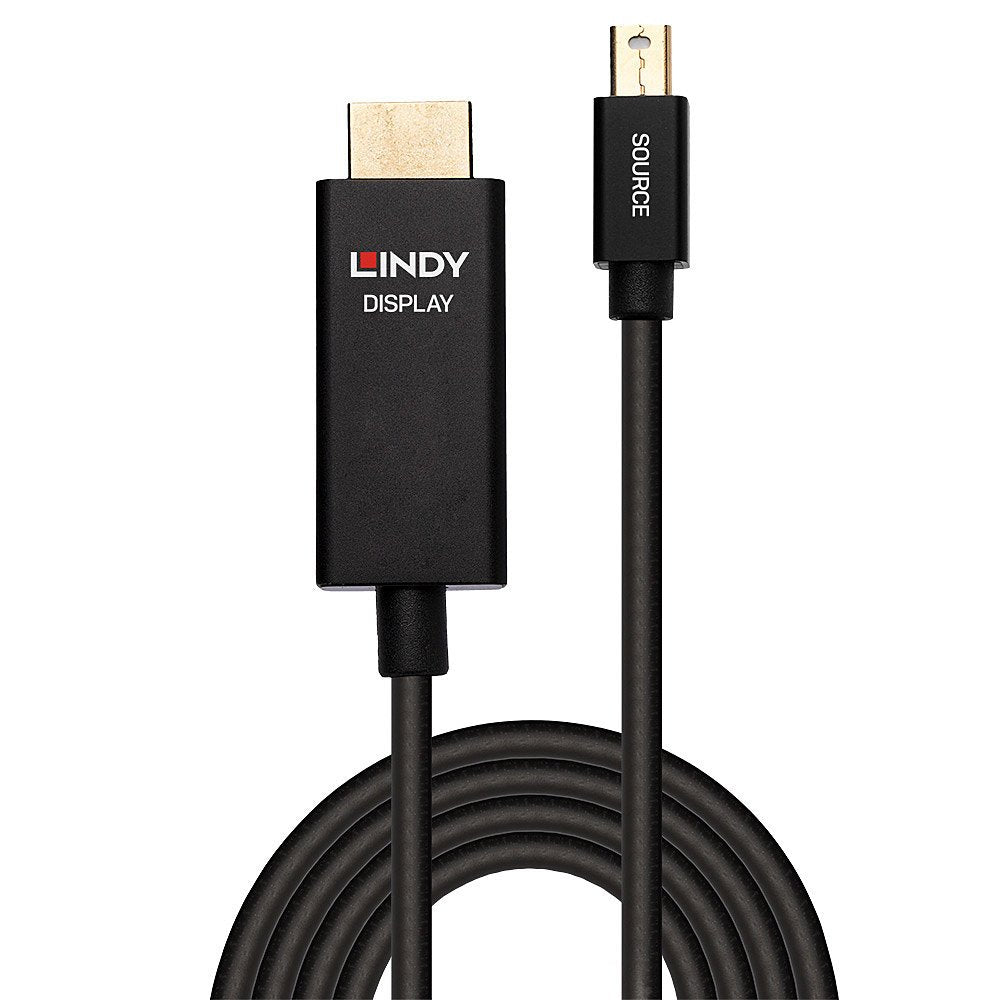 Lindy 40921 Cable 1 M Mini Displayport Hdmi Negro