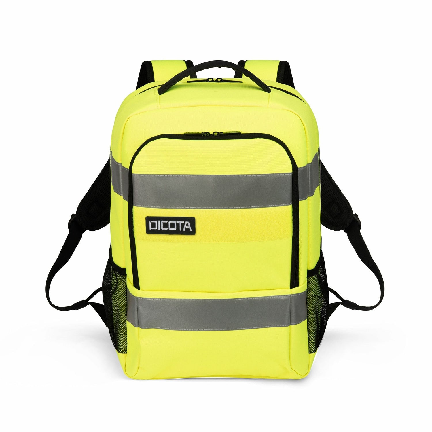 Mochila  Dicota P20471-17  De Senderismo Negro, Gris, Amarillo Tereftalato De Polietileno Reciclado (Rpet)