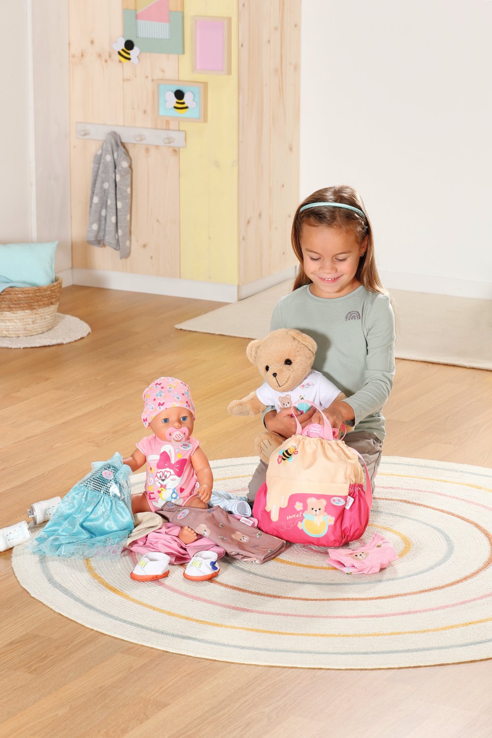 Mochila De Osito Baby Born® De Zapf Creation (Amarillo) 834831