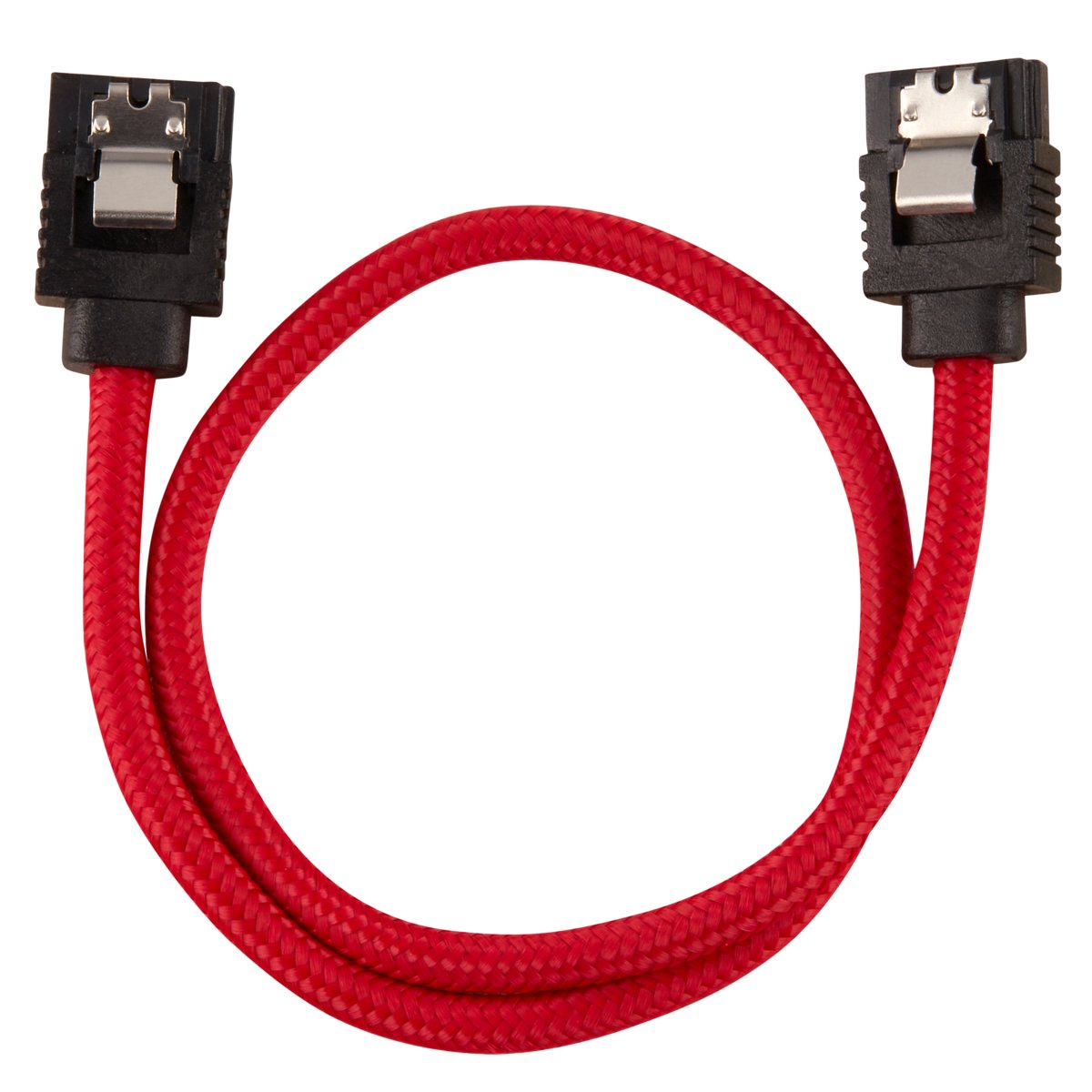 Corsair Cc-8900250 Cable De Sata 0,3 M Negro, Rojo