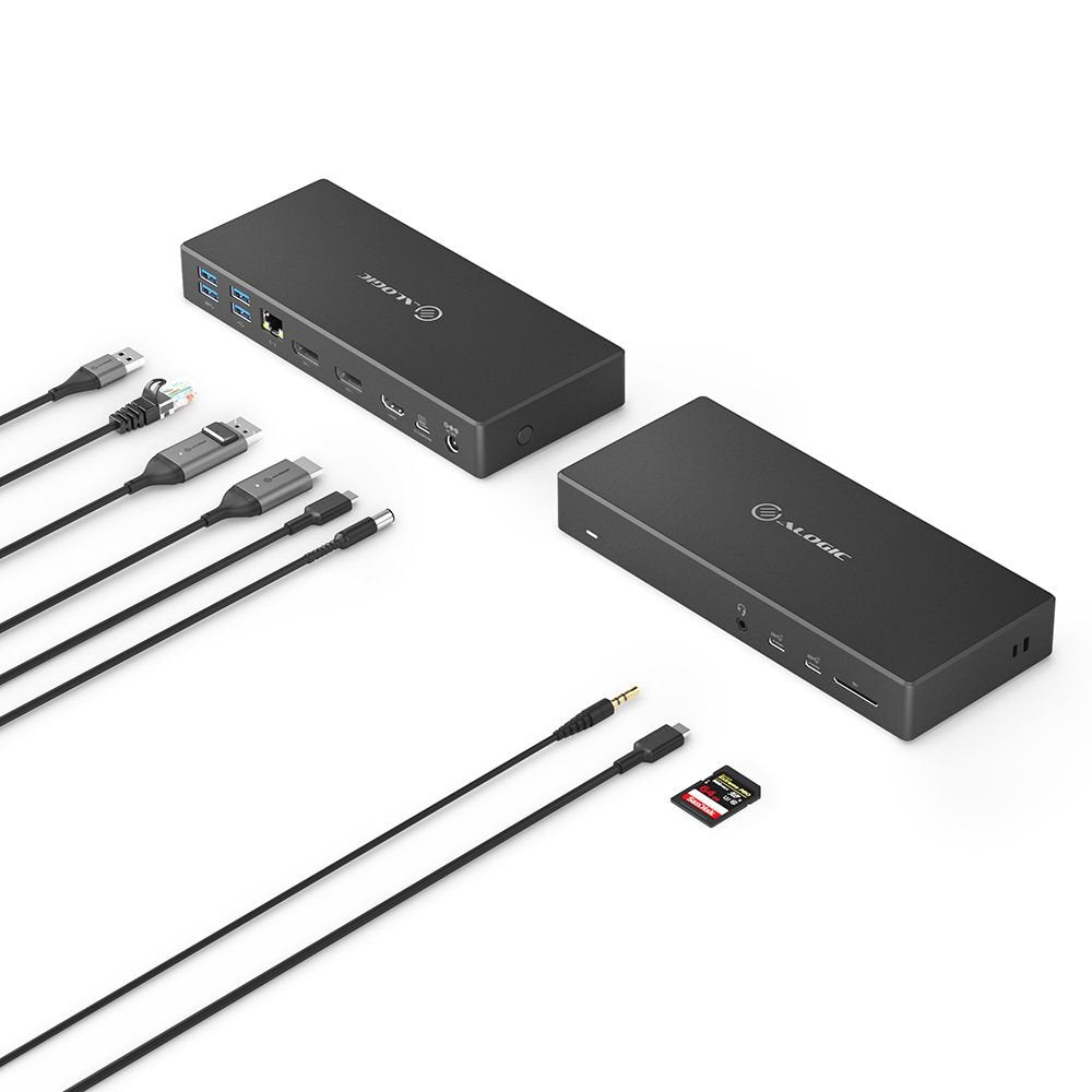 Usb-C Ma3 Triple Display Docking Station Con 100w Pd