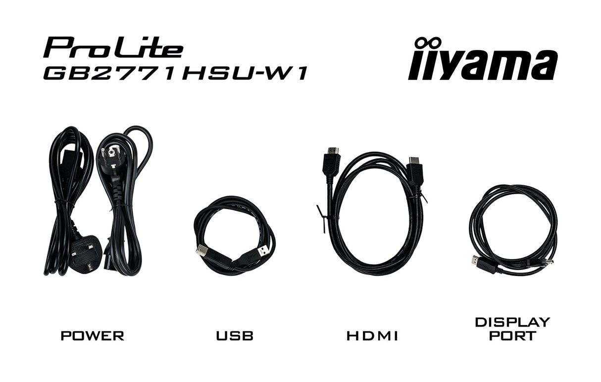 Iiyama 68.6cm 27" Gb2771hsu-W1 16:9 2xhdmi+Dp+Usb-C
