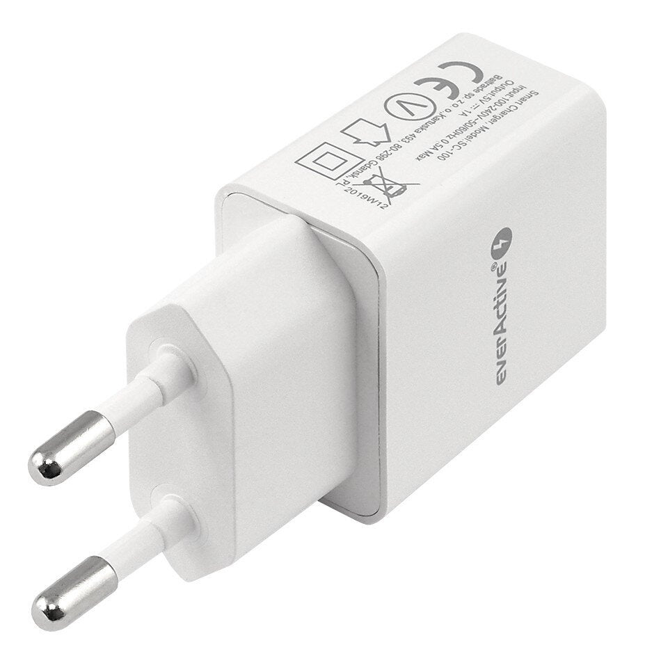 EAN 5903205770769 - Everactive SC-100 cargador de dispositivo móvil Universal Blanco Corriente alterna Interior imagen 3