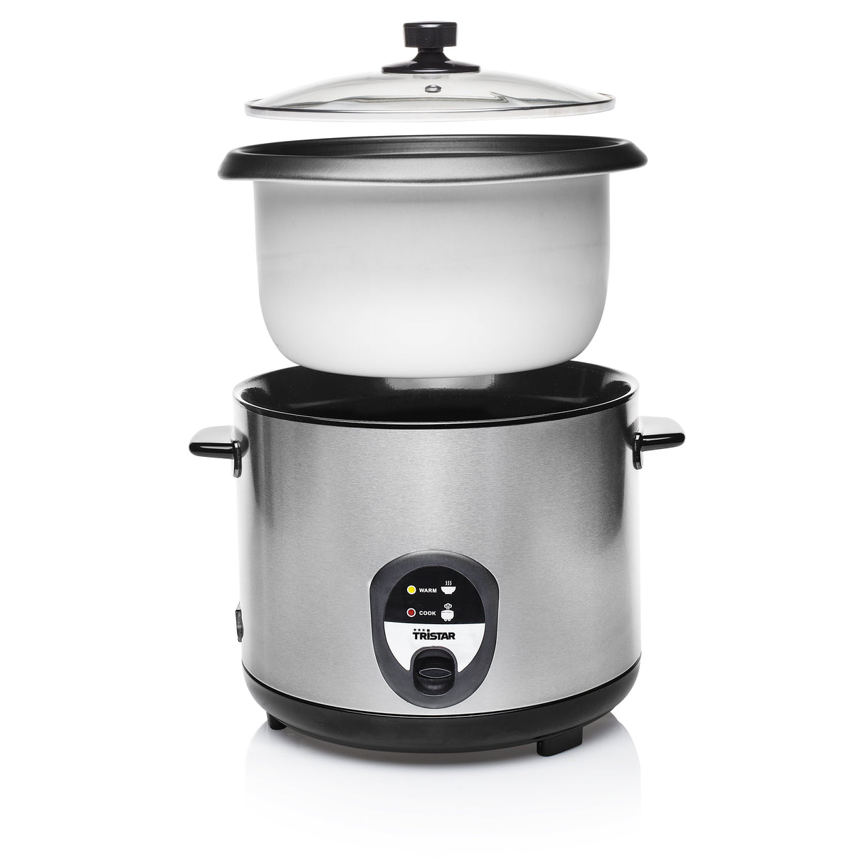 EAN 8713016009920 - Tristar RK-6129 arrocera 2,2 L 900 W Negro, Acero inoxidable imagen 3