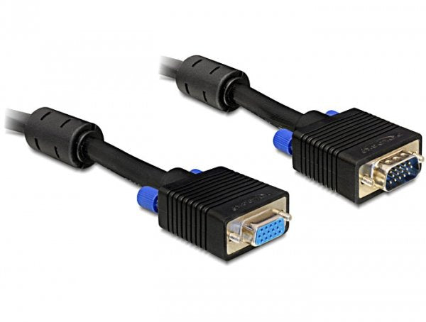 Delock Vga-Cable - Hd-15 (M) - Hd-15 (W) - 2 M
