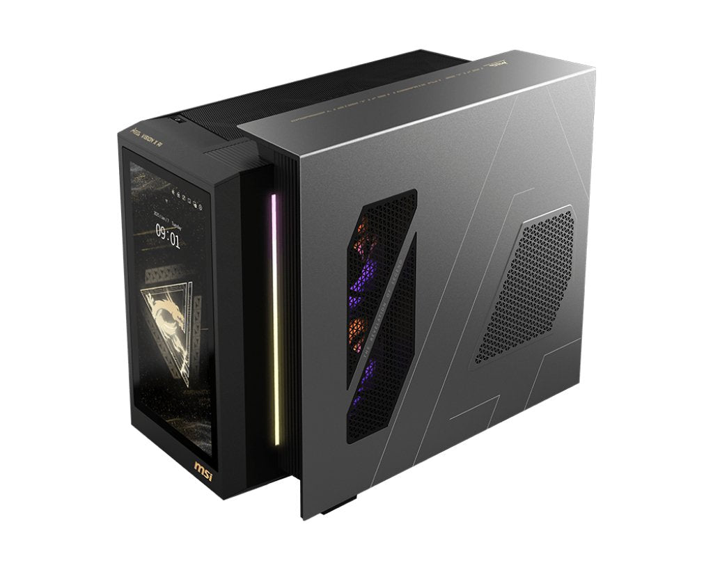 Pc Msi Meg Vision X Ai 2nvz9-003eu Ultra 9 285k 64gb Ddr5 Ssd2tb Geforce Rtx 5090 32gb Ventus 3x Be200 Wifi 7+Bt Win11 Black