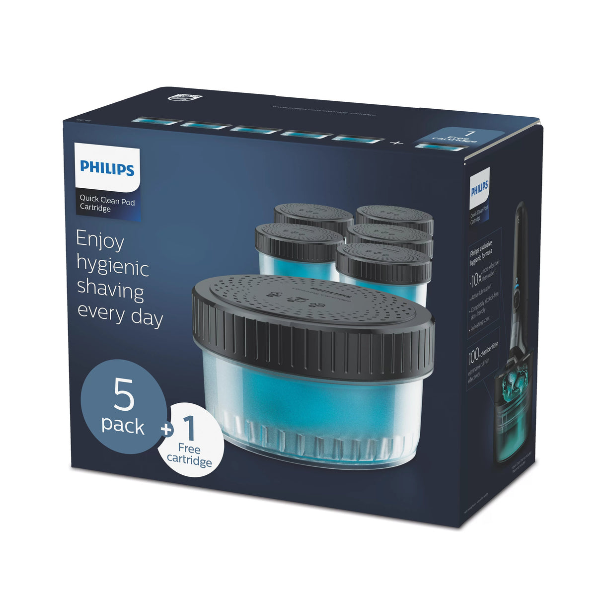 EAN 8710103944683 - Philips CC16/50 accesorio para maquina de afeitar Cartucho de limpieza imagen 4