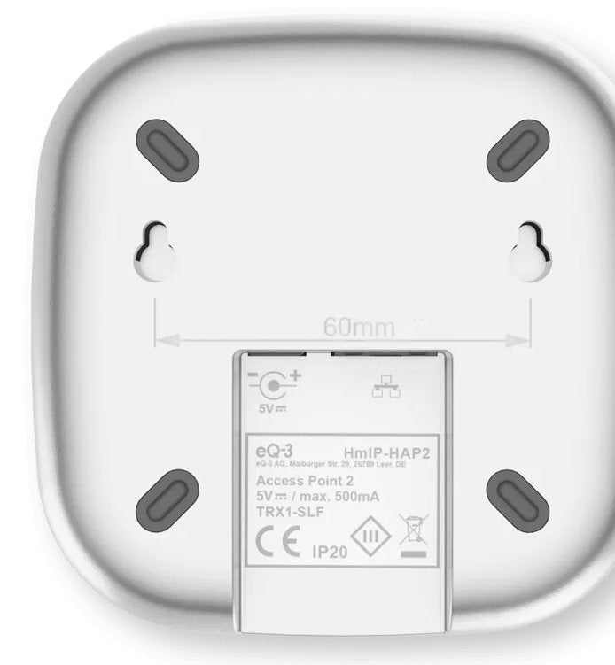 Homematic Ip Smart Home Starter Set Alarma De Humo (Hmip-Sk27) 1x Punto De Acceso 2, 2x Alarma De Humo 162162a0