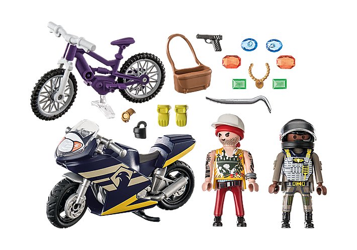 Playmobil 71255 City Action Starter Pack Fuerzas Especiales Y Ladrón