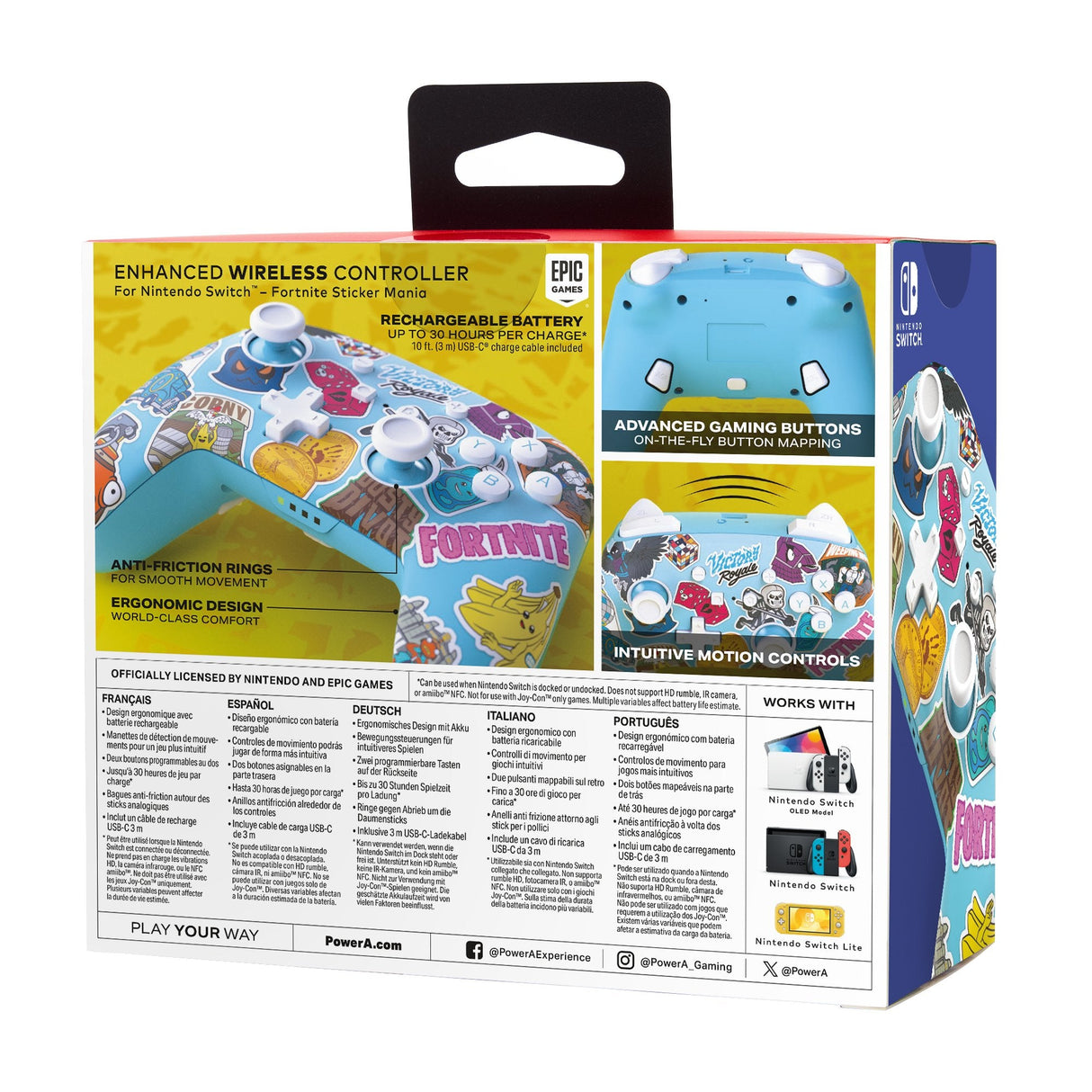 Mando Inalambrico Switch Wake Uwrls