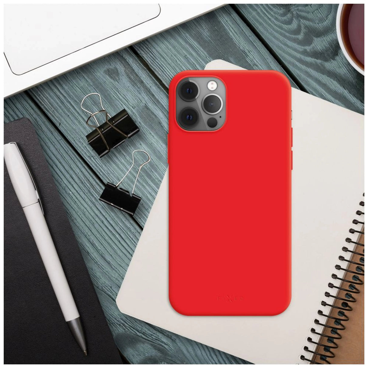EAN 8591680171910 - FIXED FIXST-1402-RD funda para teléfono móvil 16 cm (6.3") Rojo imagen 5