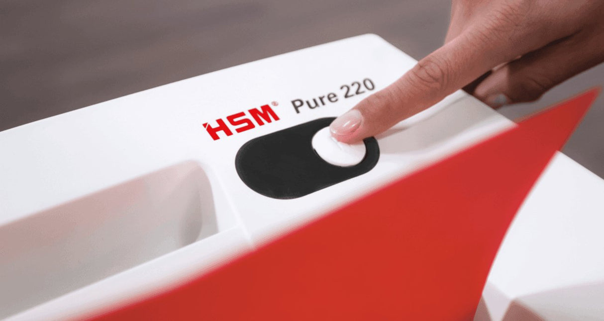 EAN 4026631053891 - HSM Pure 220 triturador de papel Corte en partículas 22,5 cm Blanco imagen 8