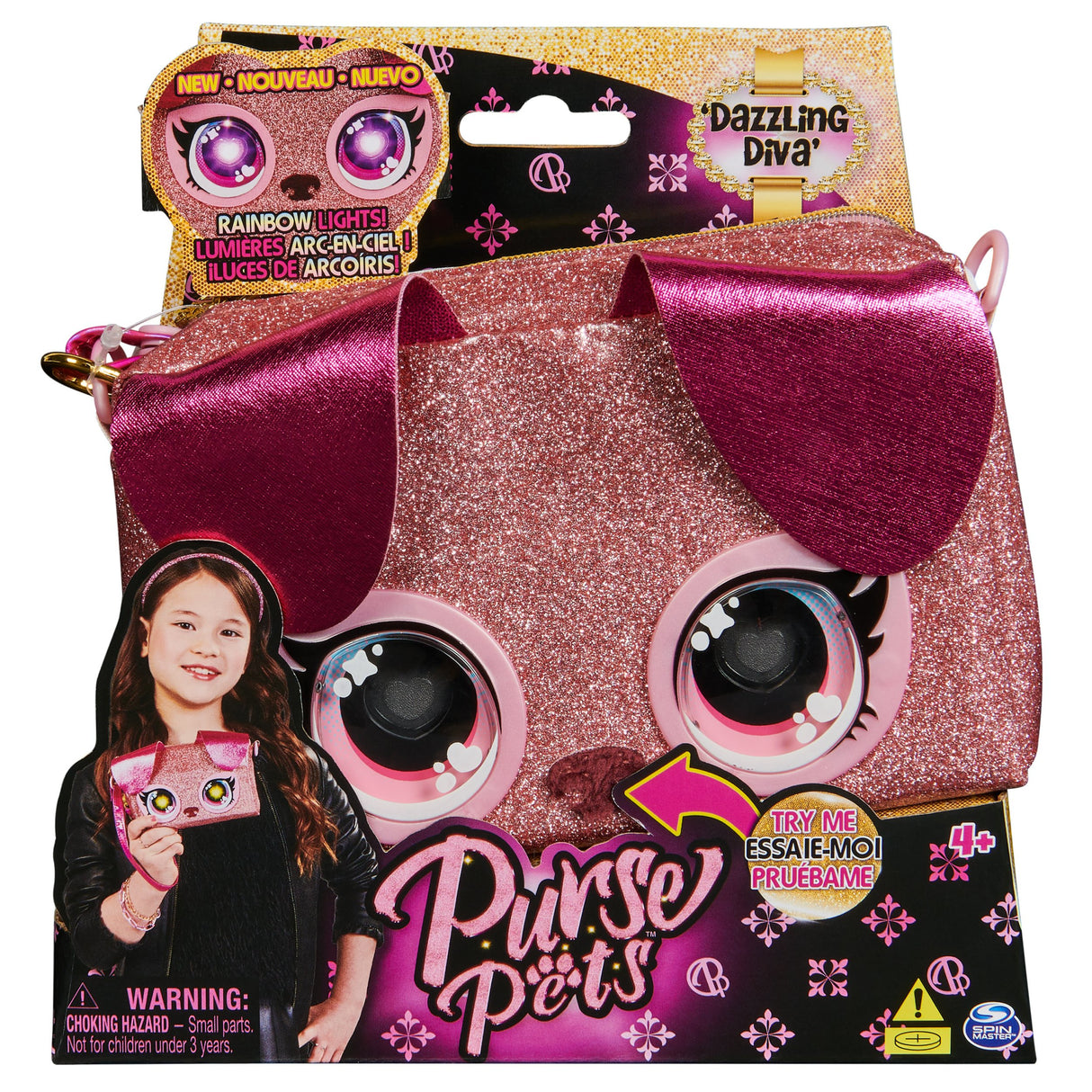 EAN 0778988487754 - Purse Pets BAG INA PursePets Wristlet Puppy GML Fucsia, Rosa Chica Bolso clutch imagen 1