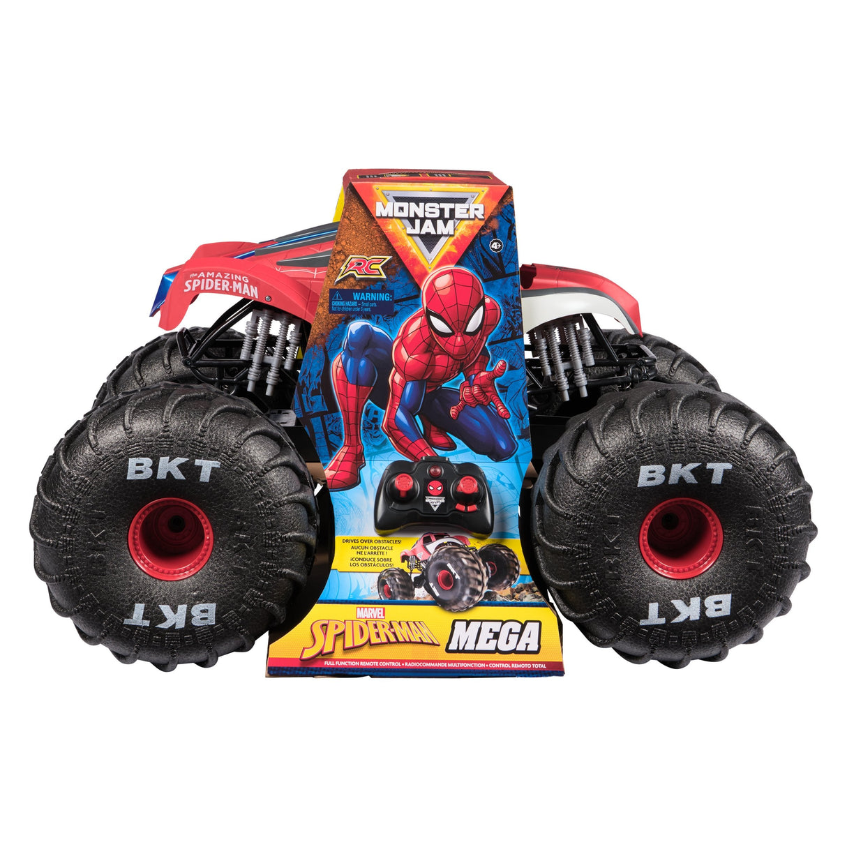 Spinmaster Monster Jam - Mega Spider Man Rc Radio Control 6070554