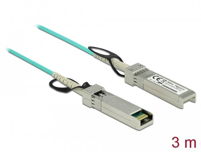 EAN 4043619866403 - DeLOCK 86640 Cable de fibra óptica e InfiniBand SFP+ Color aguamarina imagen 2