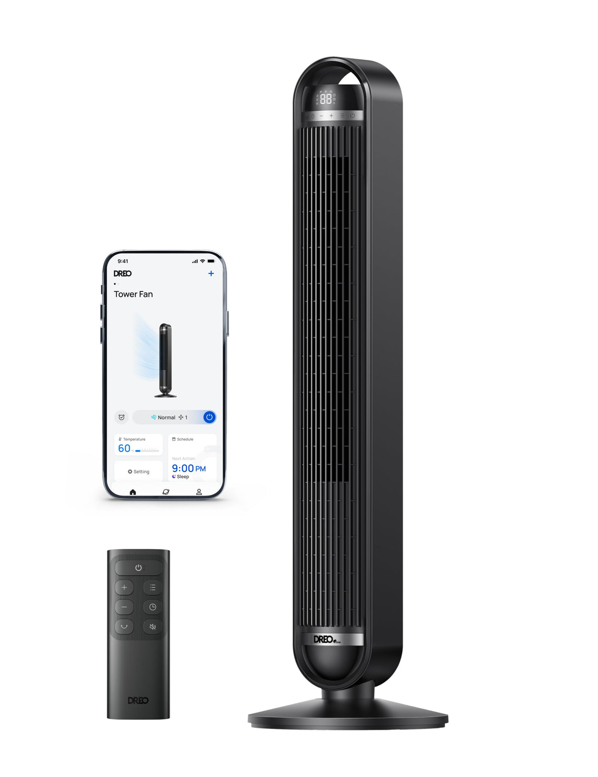 EAN 0810181282856 - Dreo DR-HTF011S ventilador Negro imagen 5