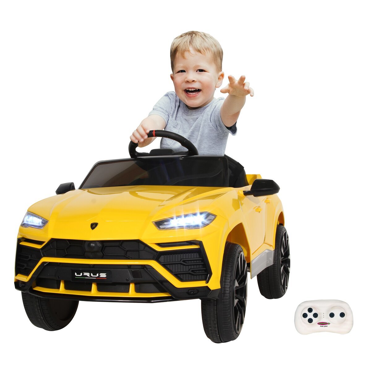 Jamara Correpasillos Lamborghini Urus Amarillo 12v