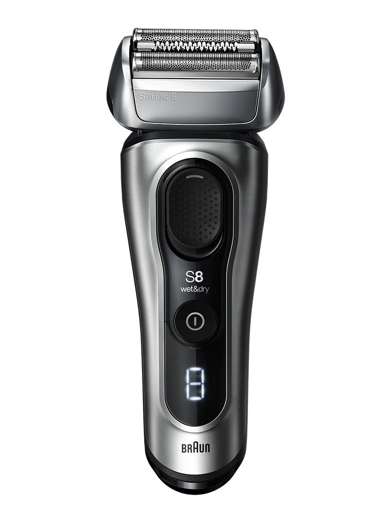 EAN 7500435218207 - Braun Series 8 8567cc Máquina de afeitar de láminas Recortadora Negro, Plata imagen 3