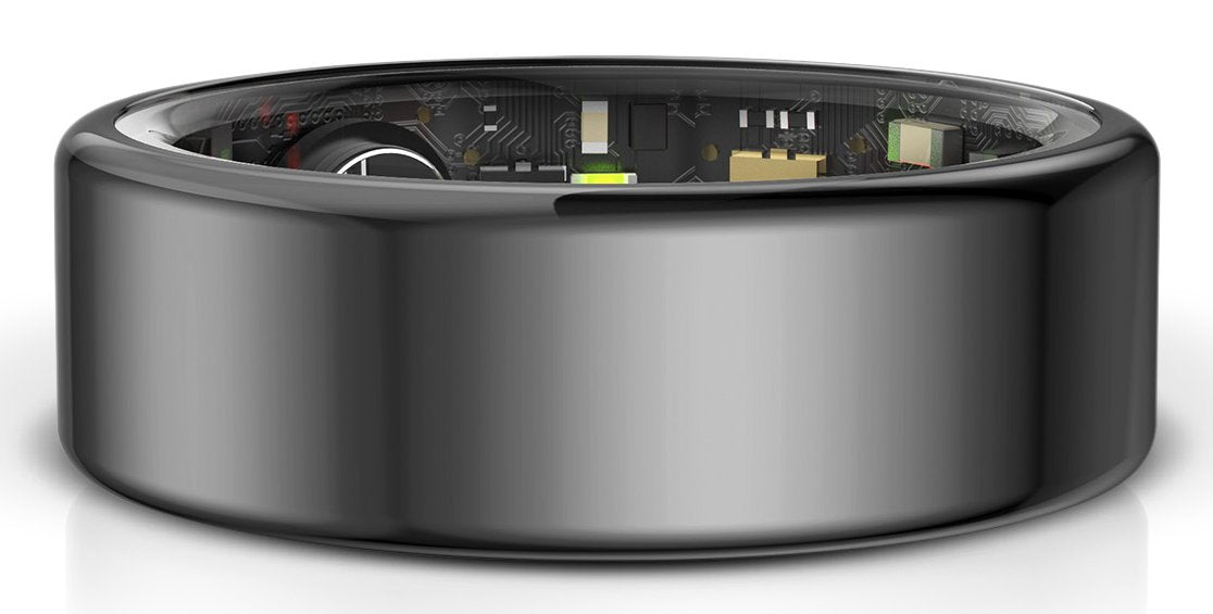 Ksix Smartring Saturn Black Xs Talla 8