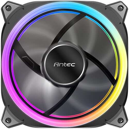 Pack De 3 Ventiladorados De Caja Antec Neo Prizm T3 Rgb - 12cm (Negro)