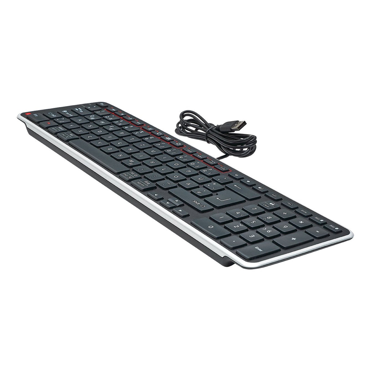 EAN 743870006856 - Contour Design Balance teclado Oficina RF inalámbrica + USB QWERTZ Alemán Negro imagen 4