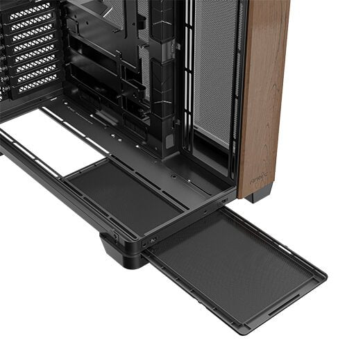 Caja Pc Antec C8 Curve Wood E-Atx Negro 2xvent 160 Mm 1x140mm 2xusb Sn Fuente
