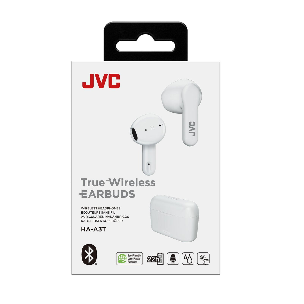 EAN 4975769025730 - JVC HA-A3T Auriculares True Wireless Stereo (TWS) Dentro de oído Llamadas/Música Bluetooth Blanco imagen 4