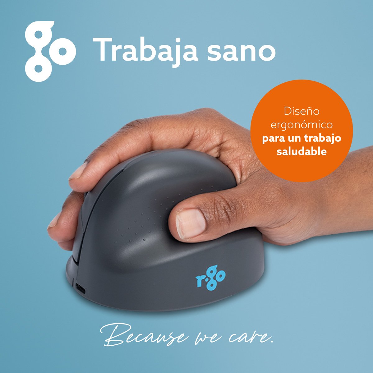 EAN 8719274491842 - R-Go Tools RGOHEBAMRWL ratón Oficina mano derecha Óptico 1600 DPI imagen 11