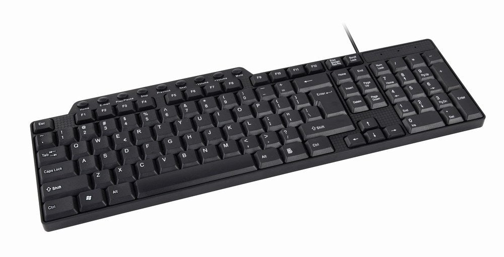 EAN 8716309091138 - Gembird KB-UM-104 teclado Universal USB QWERTY Inglés de EE. UU. Negro imagen 2