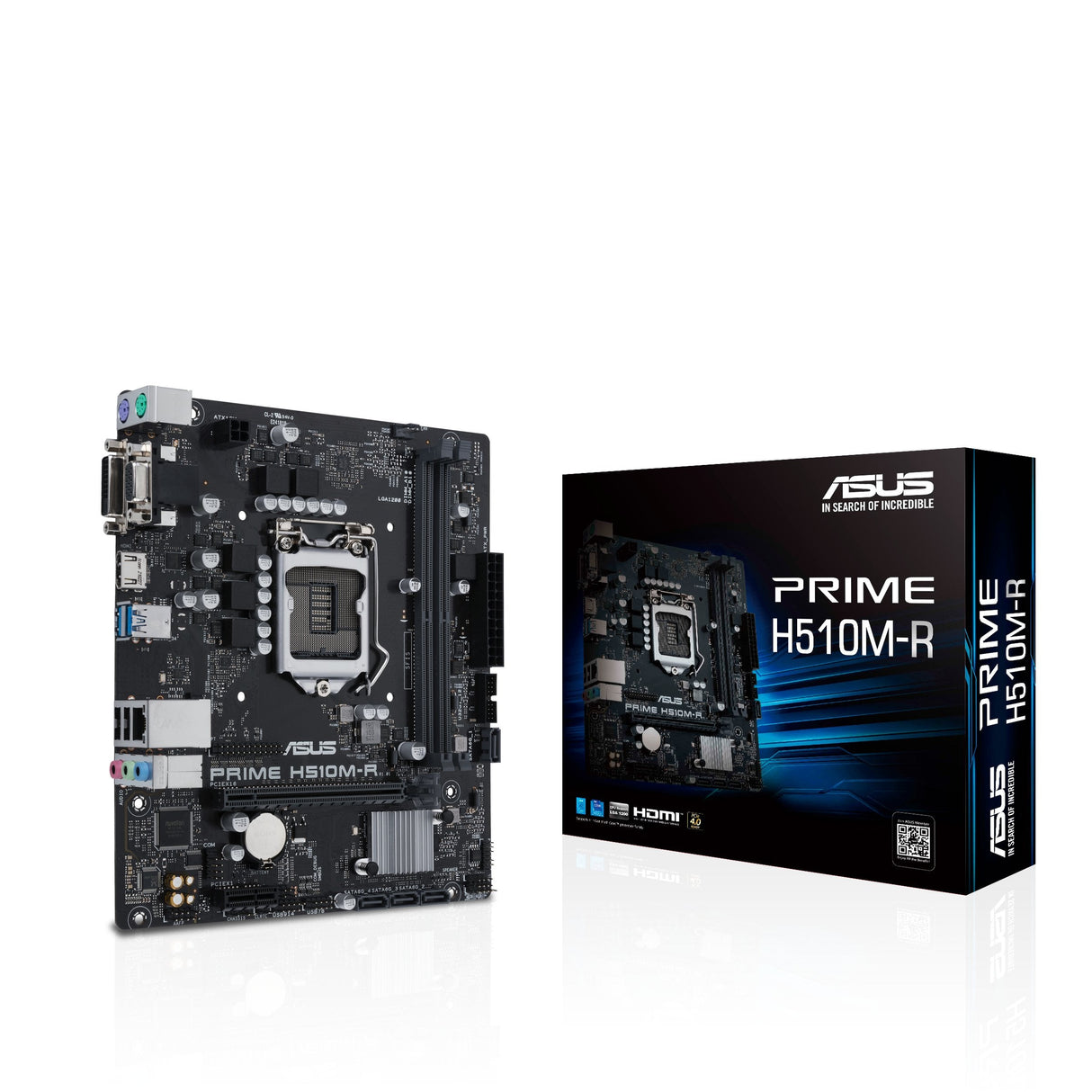 Placa Base Asus Lga1200 Prime H510m-R No M2, Matx 2xddr4 2933 4xsata3 Usb3.2