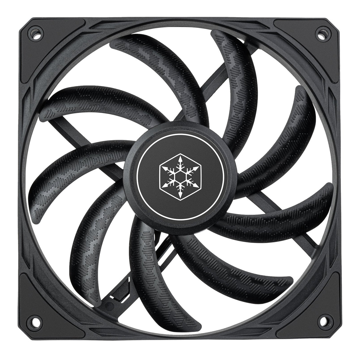 Ventilador Pc Silvermone Sm-As140b Pwm Negro