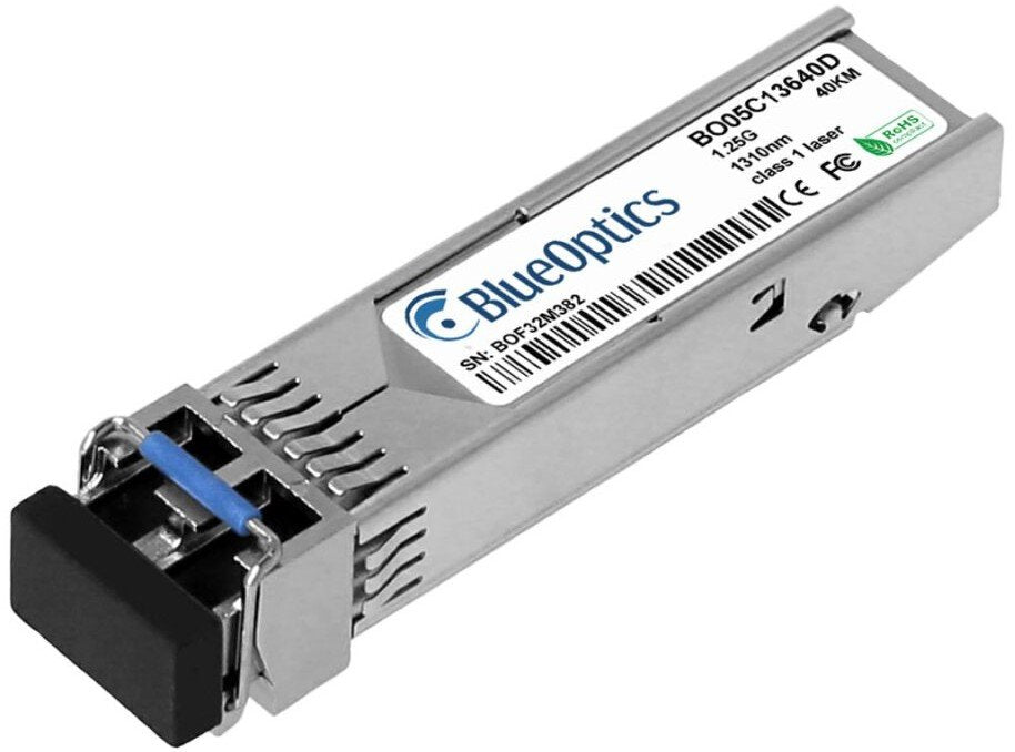 Blueoptics Hirschmann M-Sfp-Lx+/Lc Eec Blueoptics Bo05c13640d Sfp Transceiver, 1000base-Lh, Singlemode Fiber, 1310nm, 40km