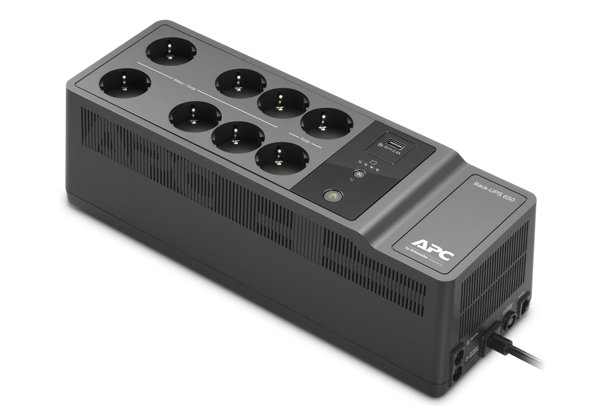 EAN 0731304347217 - APC Back-UPS 650VA 230V 1 USB charging port - (Offline-) USV sistema de alimentación ininterrumpida (UPS) imagen 1