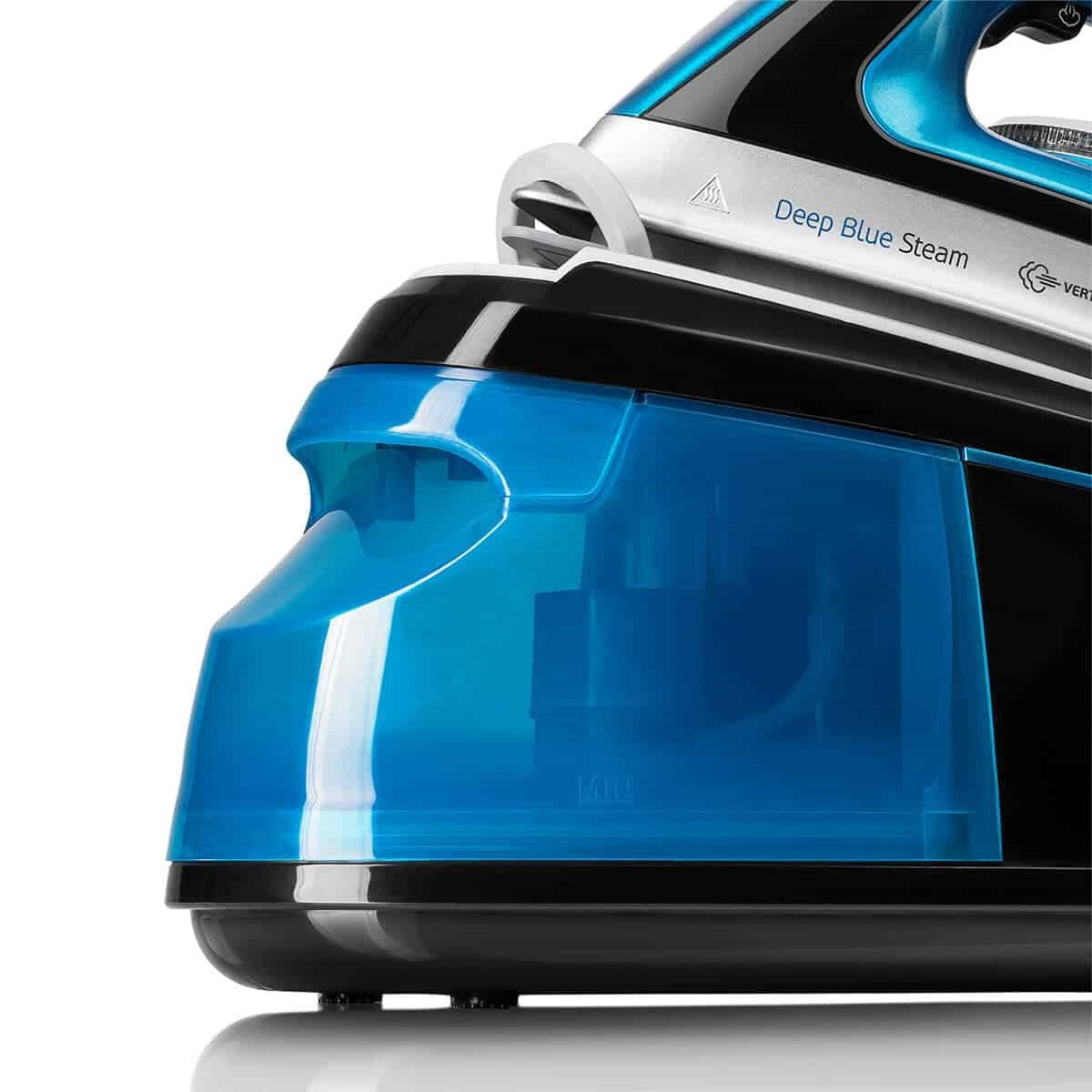 Haeger Sg-22b.001a Plancha A Vapor Suela De Cerámica 2250 W Negro, Azul, Acero