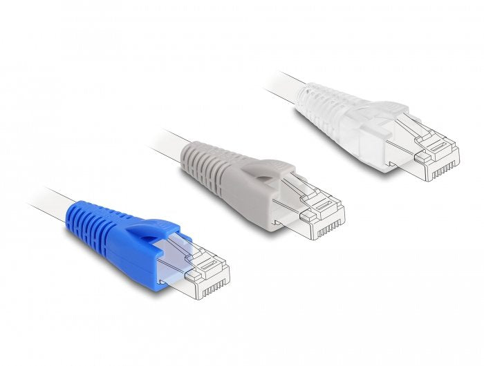 Knickschutztülle Für Rj45 Stecker Schneidbar 50er Set Farbig