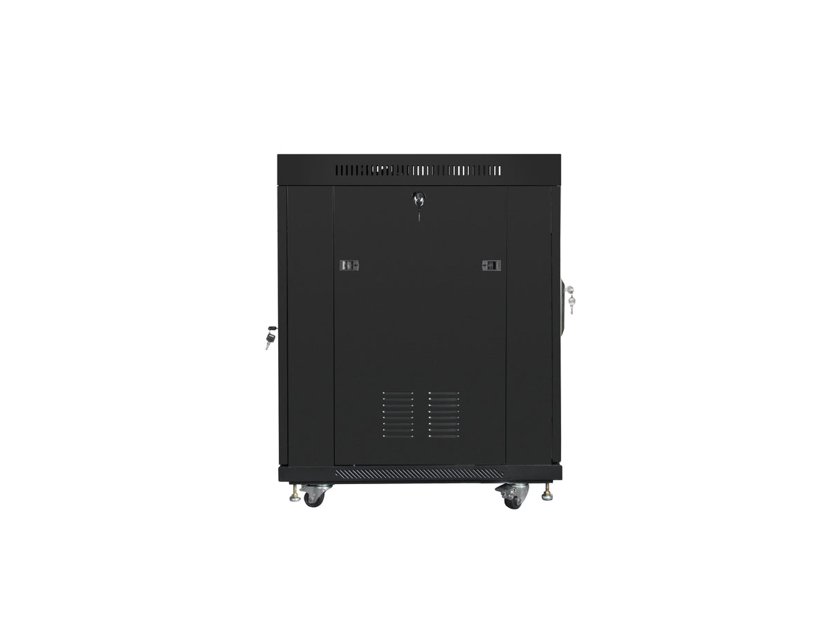 EAN 5901969433883 - Lanberg FF01-8015-12BL armario rack 15U Rack o bastidor independiente Negro imagen 4