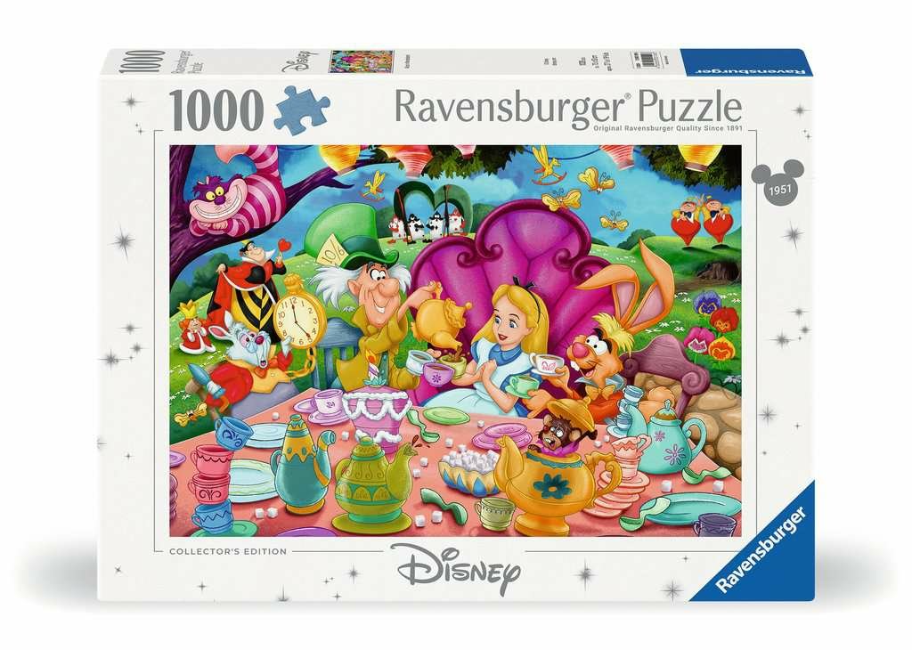 Edición De Coleccionista De Ravensburger Disney - Alicia En El País De Las Maravillas, Puzzle 1000 Parts 12000109