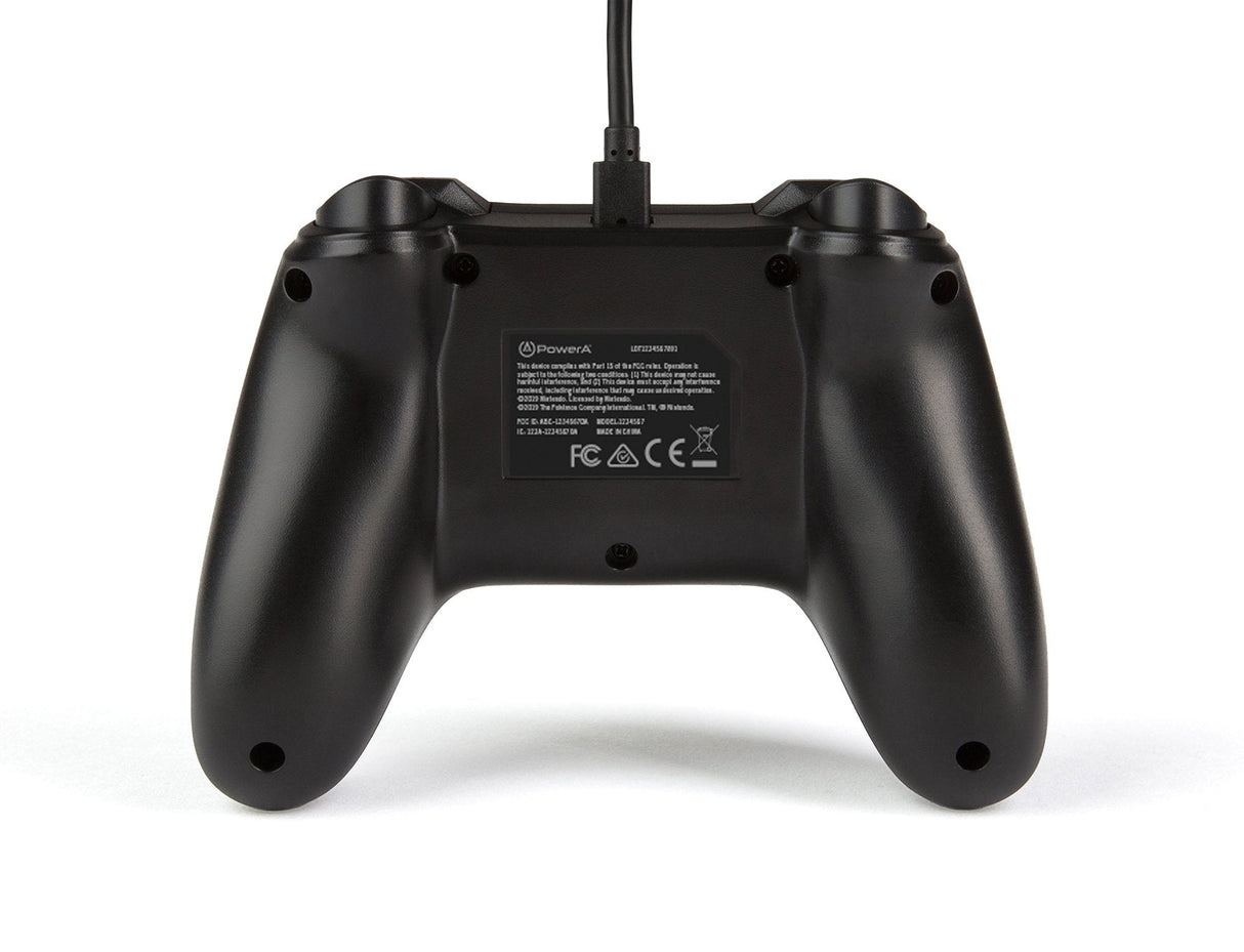 Mando Gaming Powera Para Nintendo Switch Negro Mate