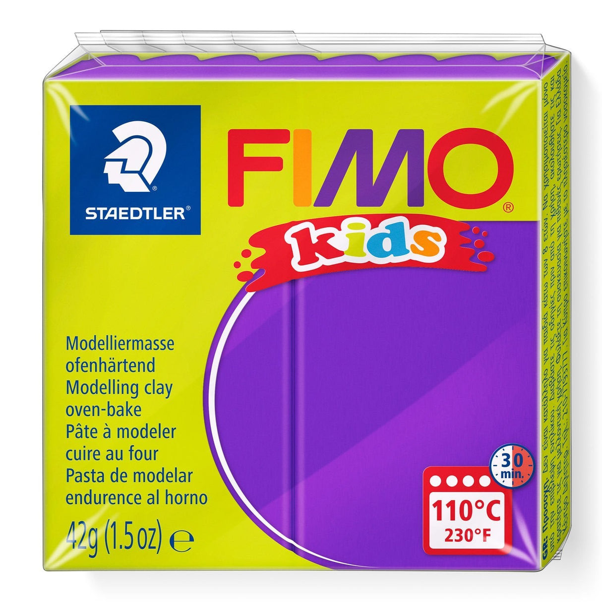 Fimo Mod.Masse Fimo Niños Violeta