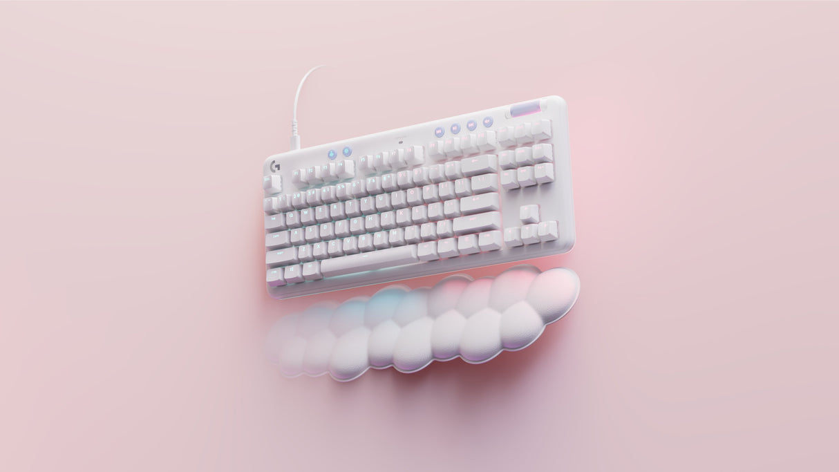 EAN 5099206100978 - Logitech G 920-010676 teclado Juego USB QWERTY Inglés del Reino Unido Blanco imagen 5