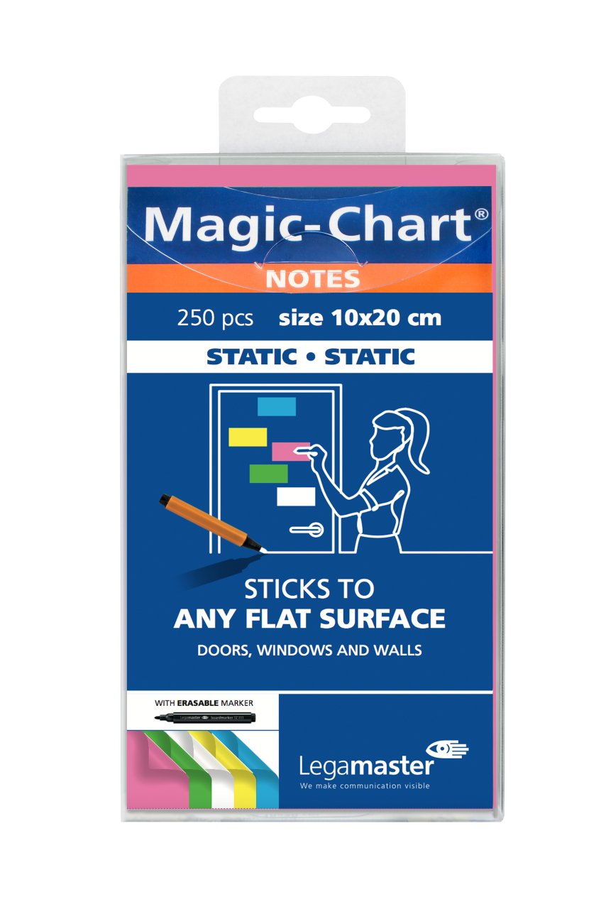 Legamaster Flipchartnotizen Magic Chart Sort. 250 Ud. - Material De Oficina - B1