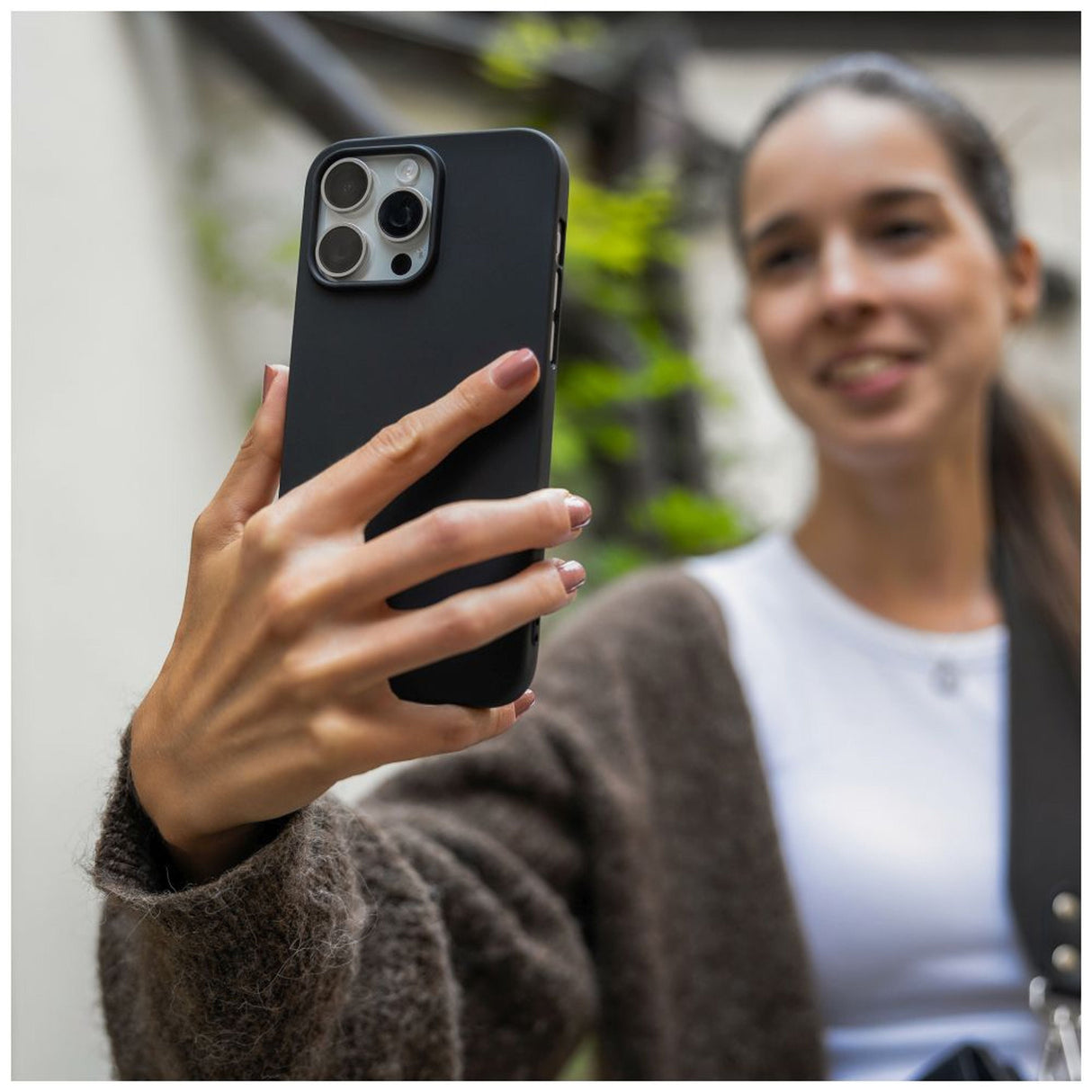 Fixed Story Back Cover For Xiaomi Redmi Note 15 Pro+ 5g, Black