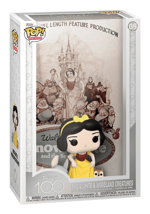 Figura Pop Movie Poster Disney 100th Blancanieves