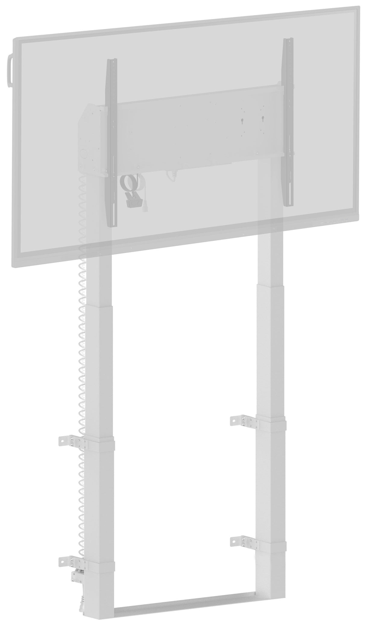 EAN 4948570033263 - iiyama MD-WLIFT2031-W1 soporte para monitor 2,67 m (105") Piso Blanco imagen 3