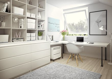 Leitz Caja Almacenamiento Mybox Wow Pequeña C/Tapa 318x128x191mm Gris/Blanco