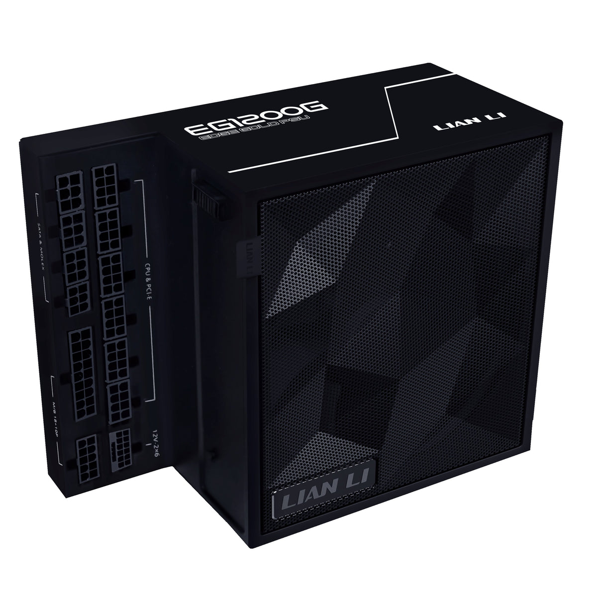 EAN 4718466017024 - Lian Li EG1200G unidad de fuente de alimentación 1200 W 24-pin ATX SFX Negro imagen 7